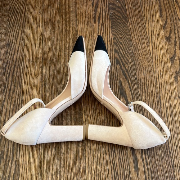 8 by YOOX Cream And Black Dress Shoes - Picture 5 of 10